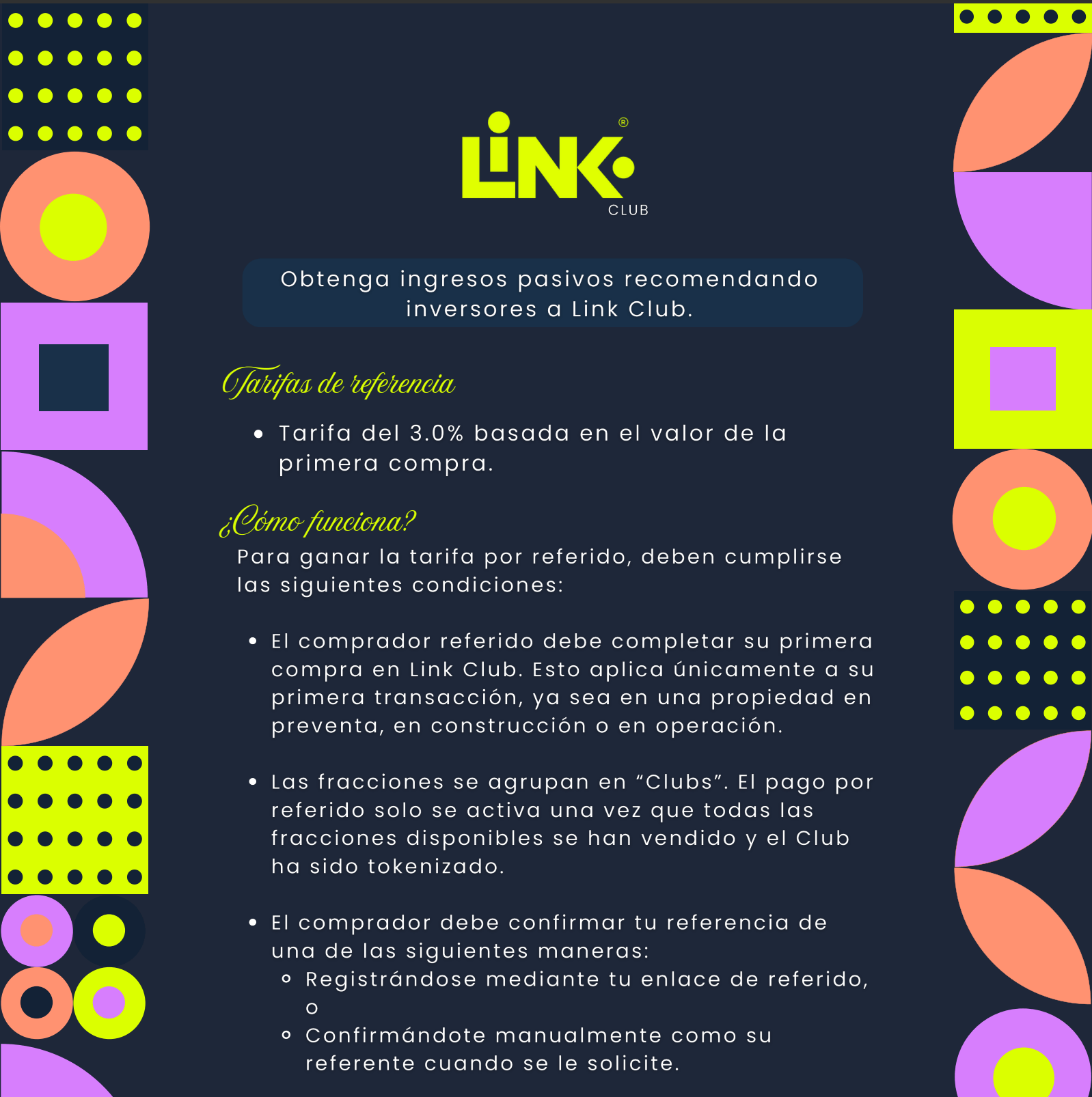 Referidos y Promotores